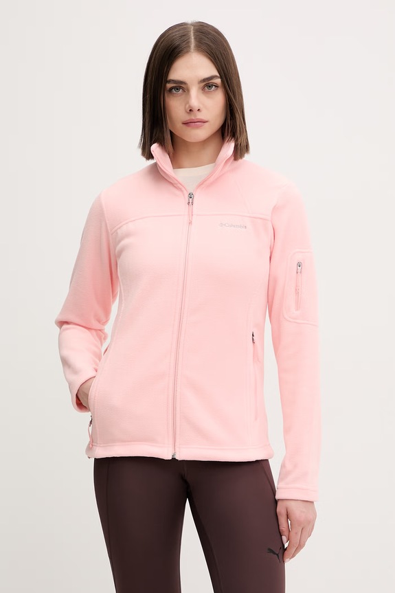 Sportska dukserica Columbia Fast Trek II outdoor roza 1465351