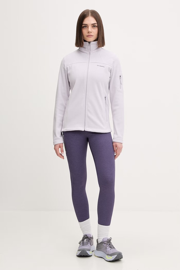 Sportovní mikina Columbia Fast Trek II 1465351 fialová SS26
