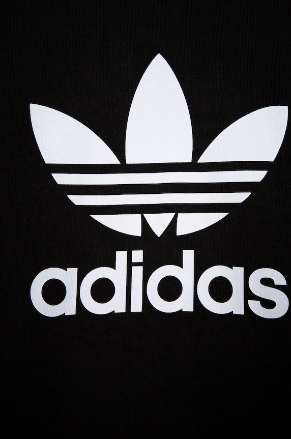 Κοριτσίστικα adidas Originals - Παιδική μπλούζα 128-164 cm ED7797 μαύρο
