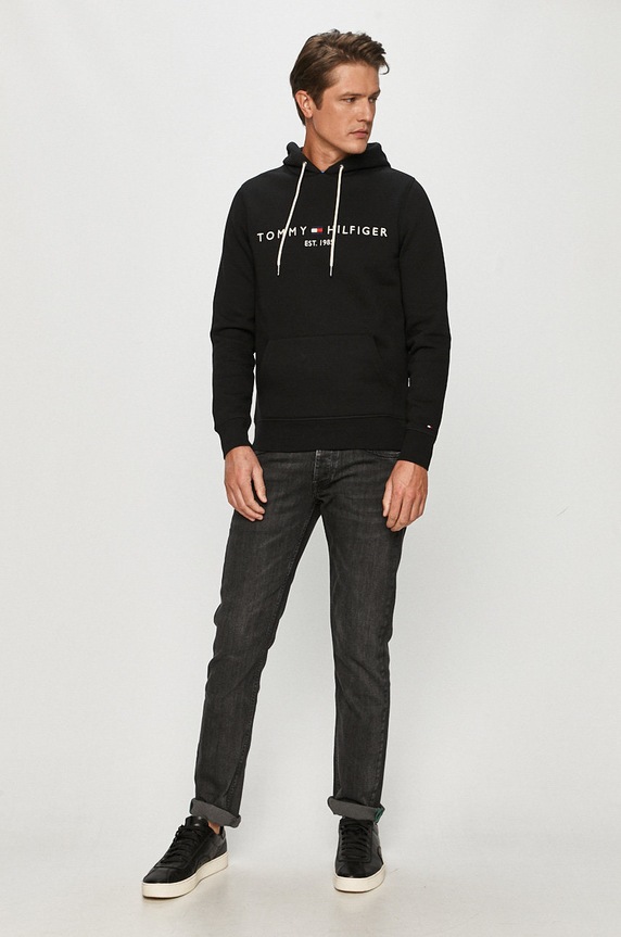 Tommy Hilfiger - Φούτερ MW0MW10752 MW0MW10752 μαύρο AA00