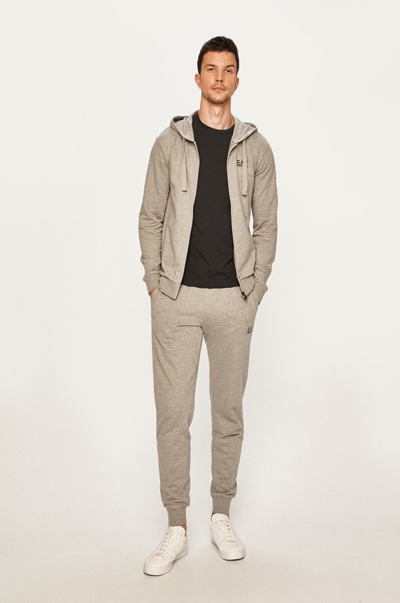 EA7 Emporio Armani Bluză PJ05Z.8NPM03 gri SS24