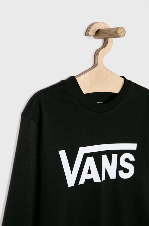 Vans - Longsleeve copii 122-174 cm negru VN000XOIY281