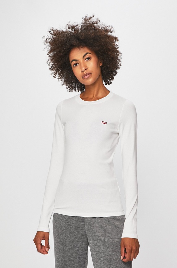Levi's - Majica dugih rukava bijela 69555.0000