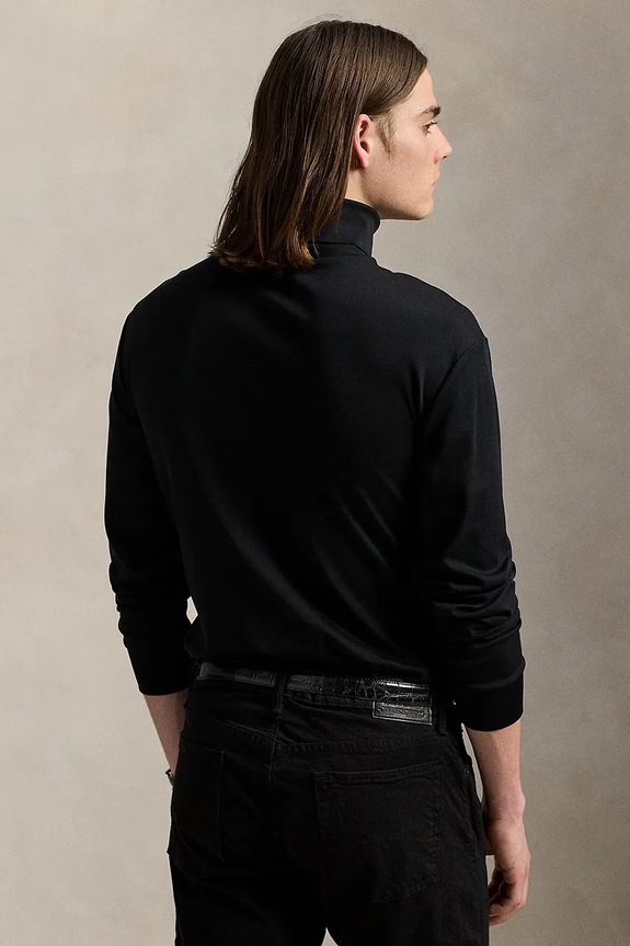 Polo Ralph Lauren - Longsleeve 710760126001 710760126001 czarny AW19