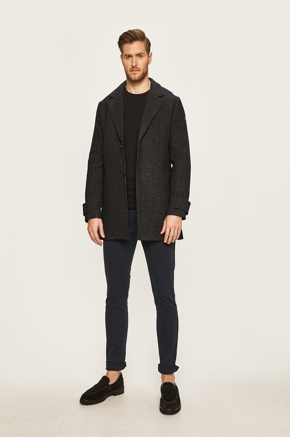 Marc O'Polo - Longsleeve B21222052022 czarny AA00