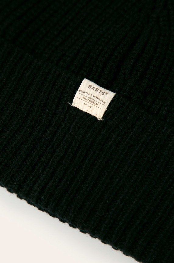 Barts - Detská čiapka Bartram.Beanie čierna AW19