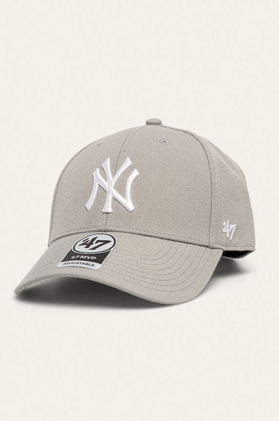 47 brand - Sapka MLB New York Yankees szürke B.MVP17WBV.GYC