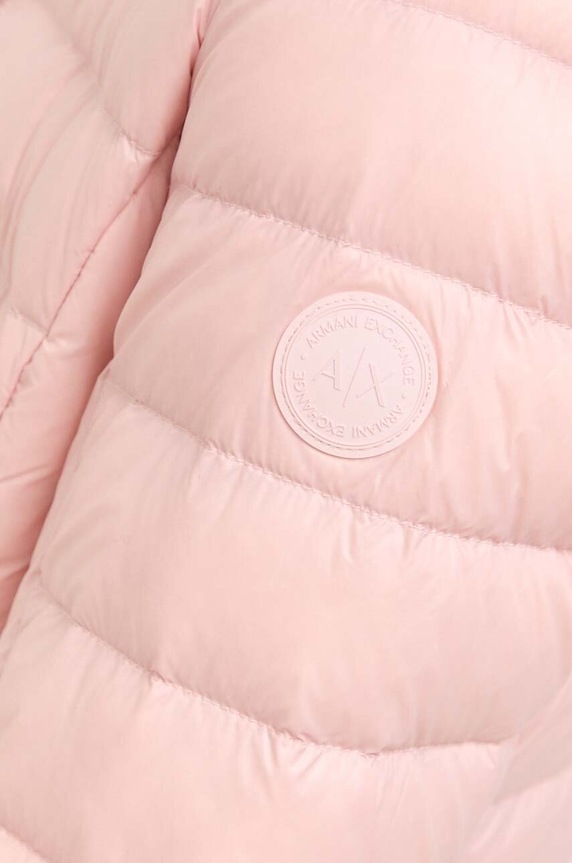 Пухено яке Armani Exchange 8NYB01.YNM4Z розов