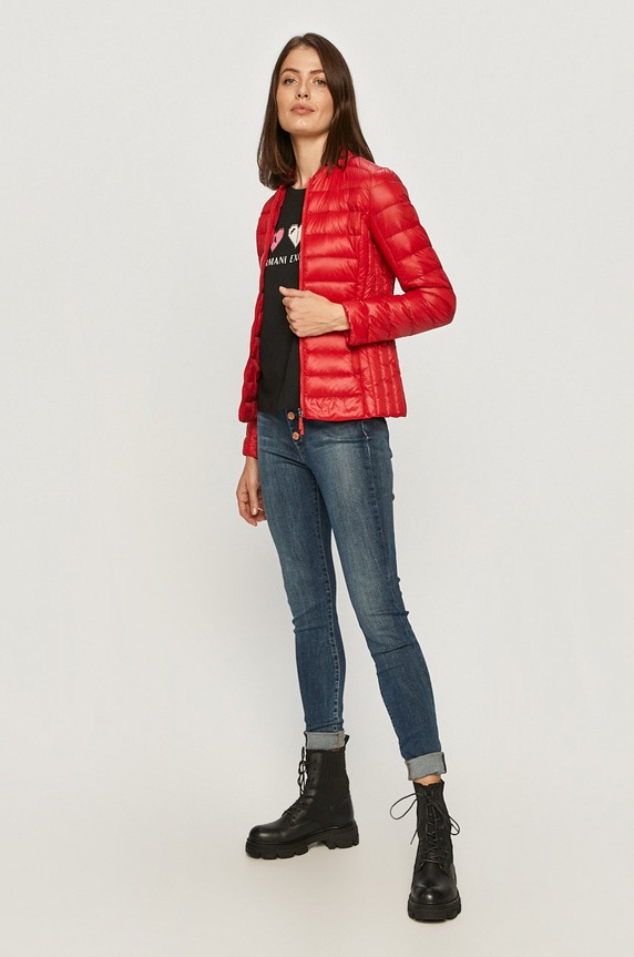 Armani Exchange - Kurtka puchowa 8NYB01.YNM4Z czerwony AA00