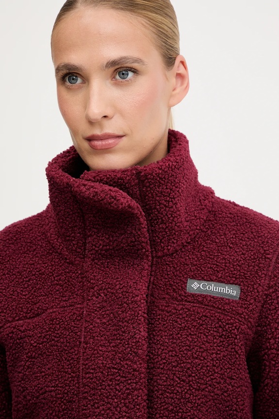 Columbia kurtka bordowy 1862582