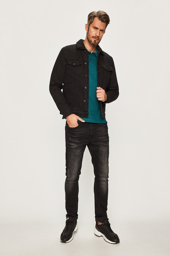 Only & Sons - Kurtka jeansowa 22013592 czarny AA00