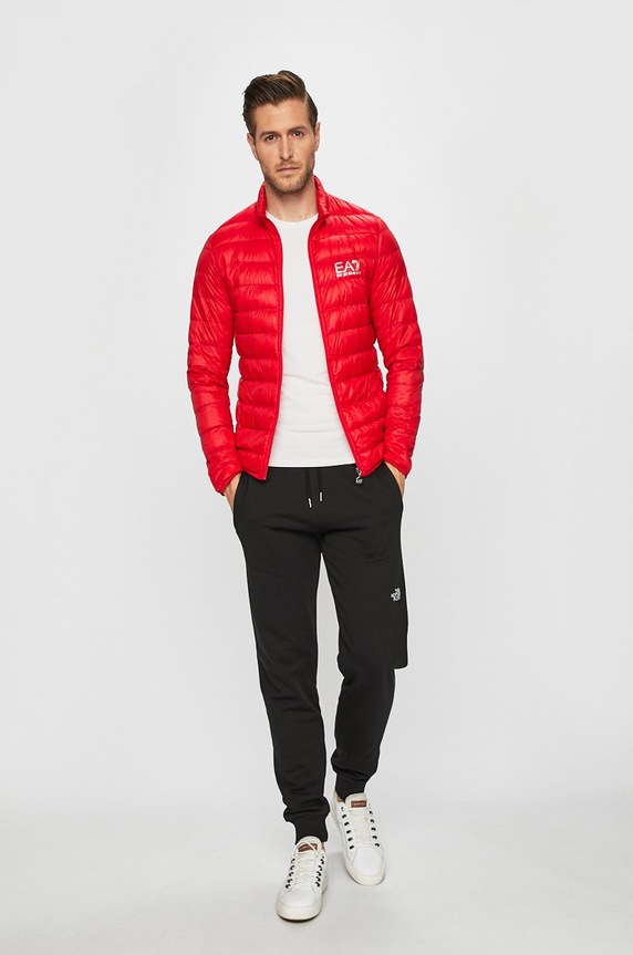 EA7 Emporio Armani kurtka puchowa PN29Z.8NPB01 czerwony SS24
