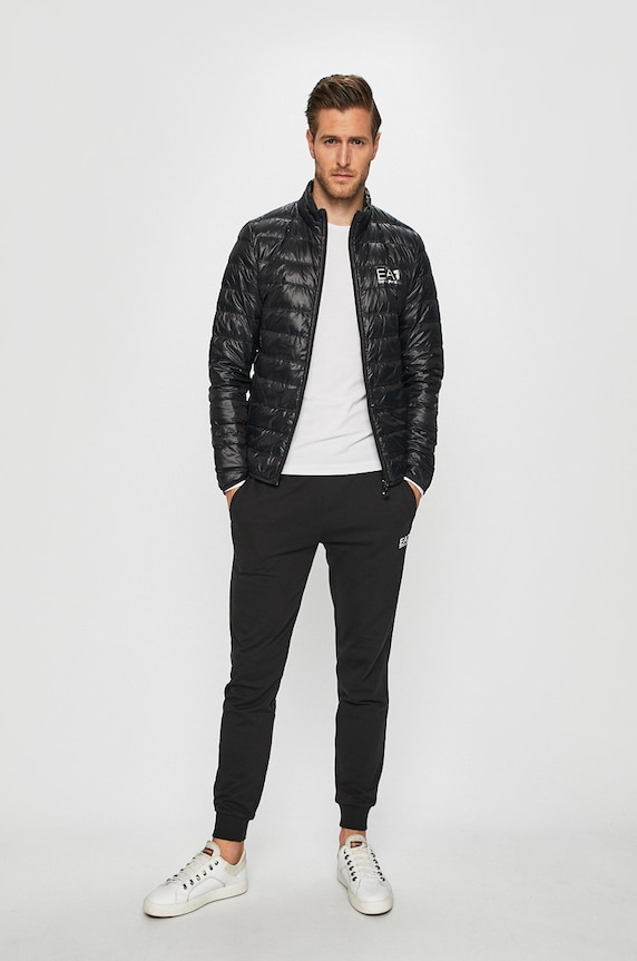 EA7 Emporio Armani kurtka puchowa PN29Z.8NPB01 czarny SS24