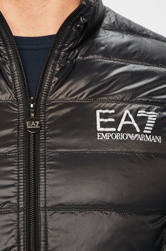 EA7 Emporio Armani bezrękawnik puchowy PN29Z.8NPQ01 czarny