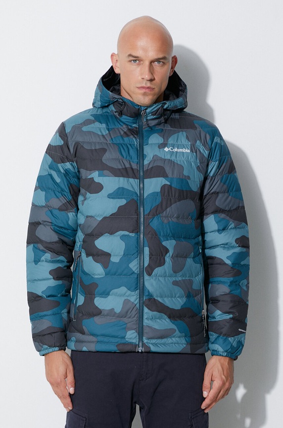 Columbia sports jacket Powder Lite Hooded Jkt outdoor blue 1693931