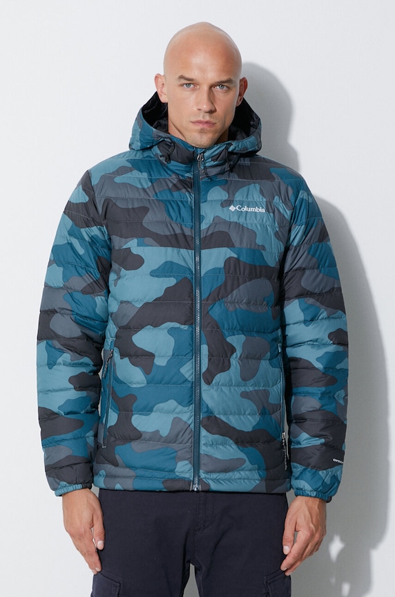 Columbia sports jacket Powder Lite Hooded Jkt outdoor blue 1693931