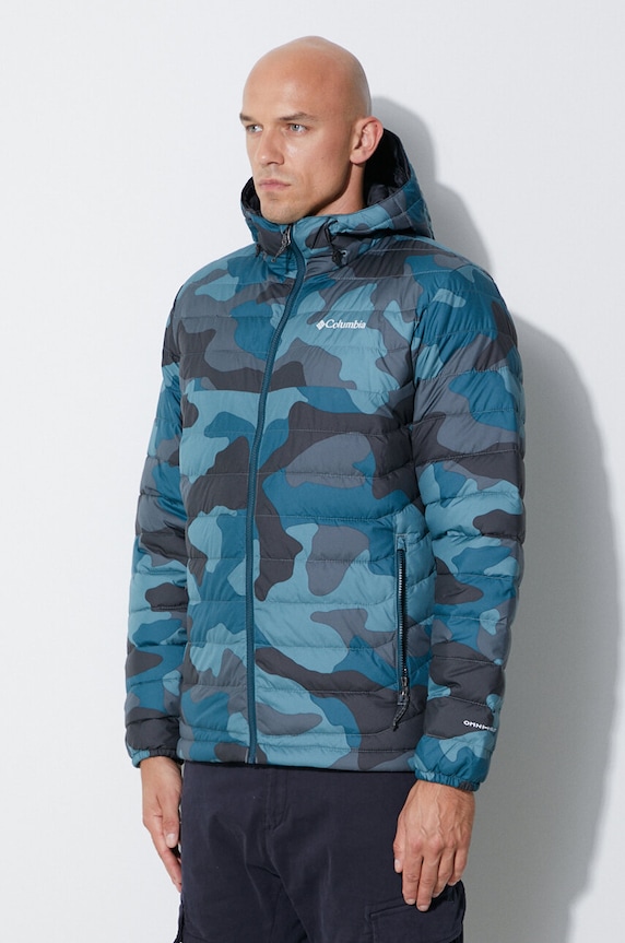Columbia sports jacket Powder Lite Hooded Jkt blue 1693931