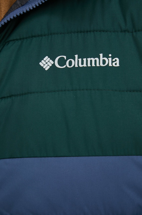 Columbia kurtka sportowa Powder Lite Hooded Jkt 1693931 niebieski