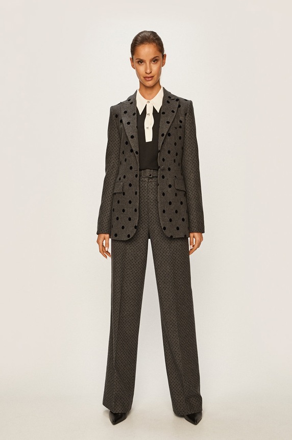 Tommy Hilfiger - Сако x Zendaya WW0WW26106 сив AW19