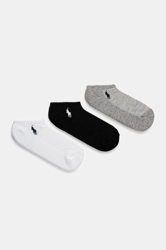 Ponožky Polo Ralph Lauren (6-pack) šedá 455747502001