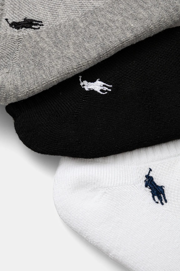 Ponožky Polo Ralph Lauren (6-pack) 455747502001 šedá AW19