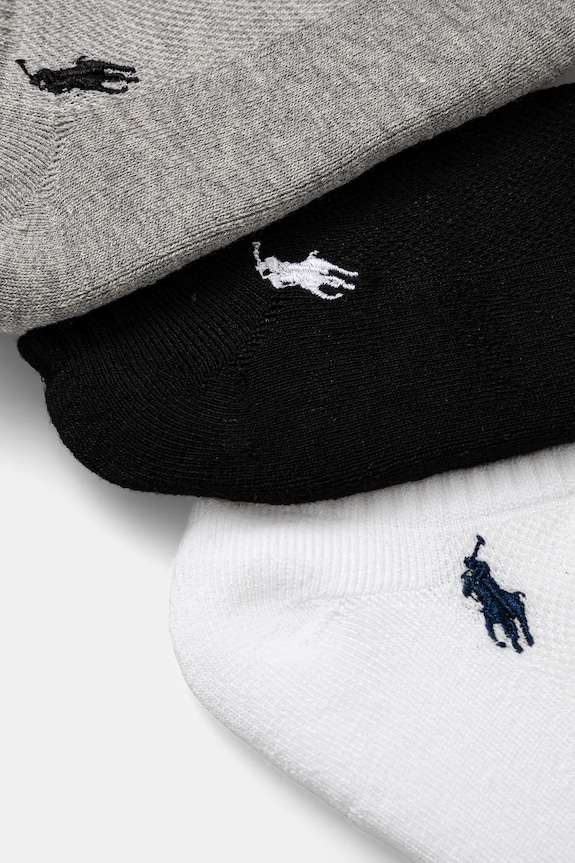 Ponožky Polo Ralph Lauren (6-pack) 455747502001 šedá AW19