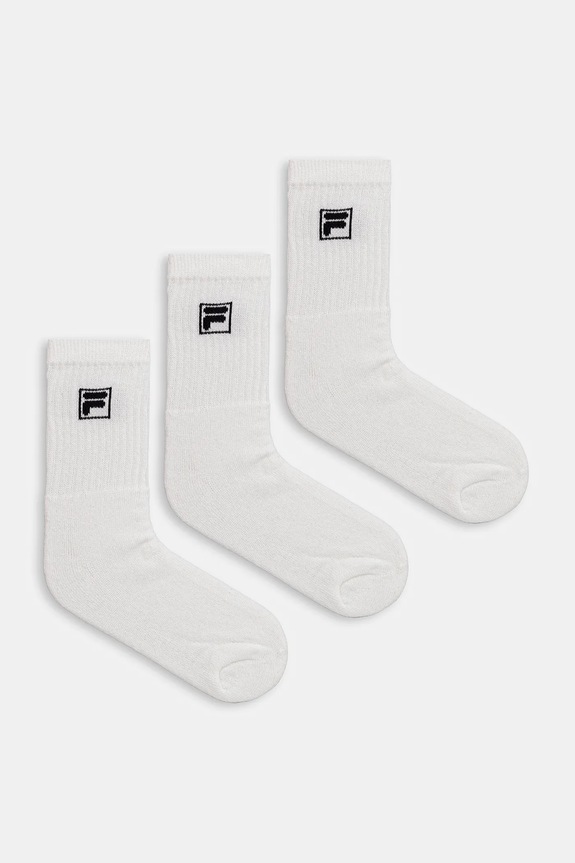 Fila - Skarpety (3-pack) skarpetki długie biały F9000.D