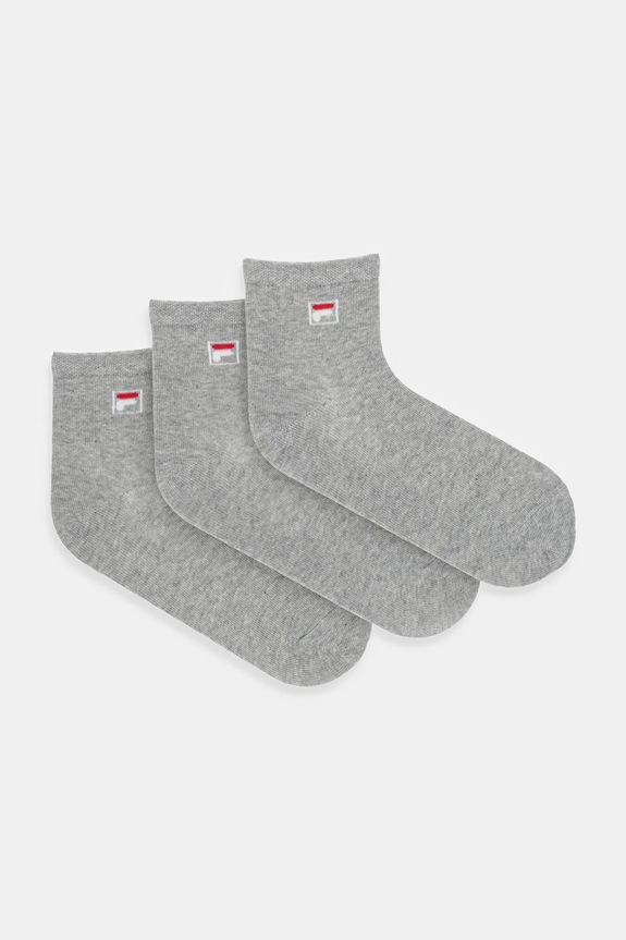 Ponožky Fila dlhé ponožky sivá F9303.D