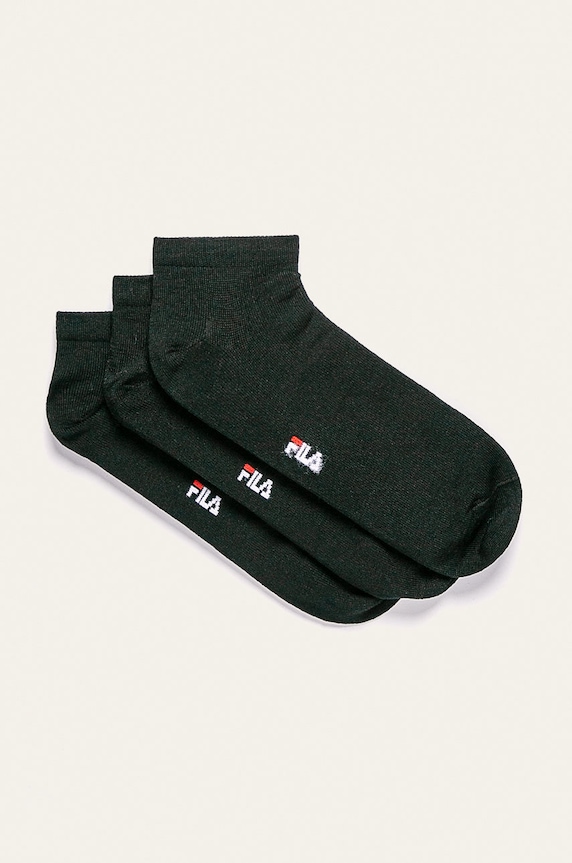 Fila - Skarpetki (3 pack) skarpetki krótkie czarny F1709.D