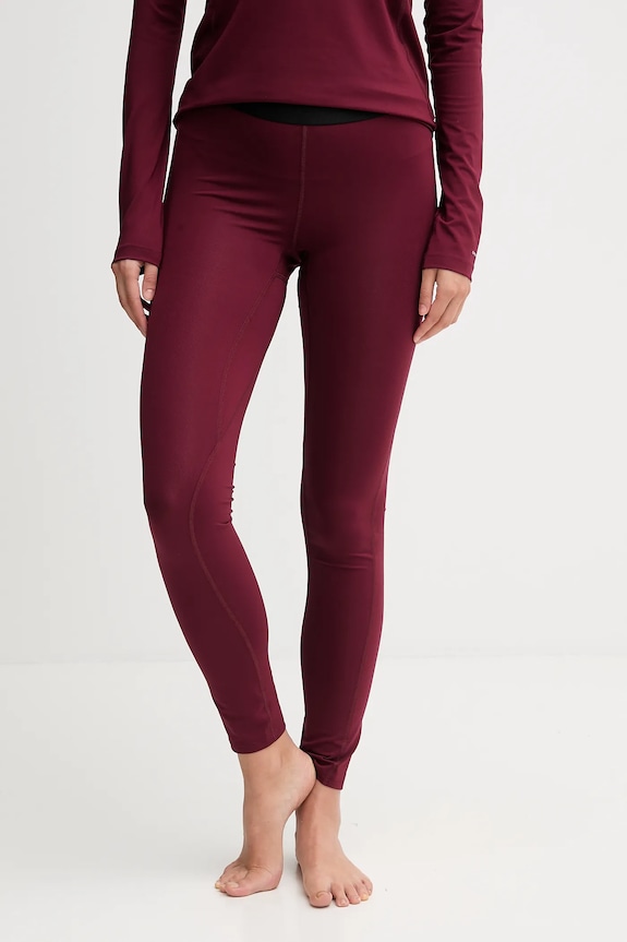 Funkční legíny Columbia Midweight Stretch burgundské 1639031