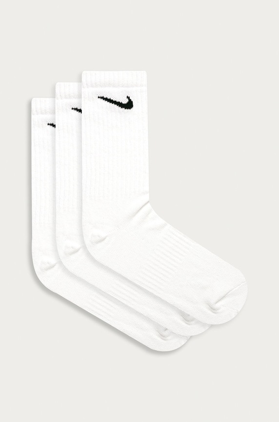 Nike - Ponožky (3-pak) dlhé ponožky biela SX7676.