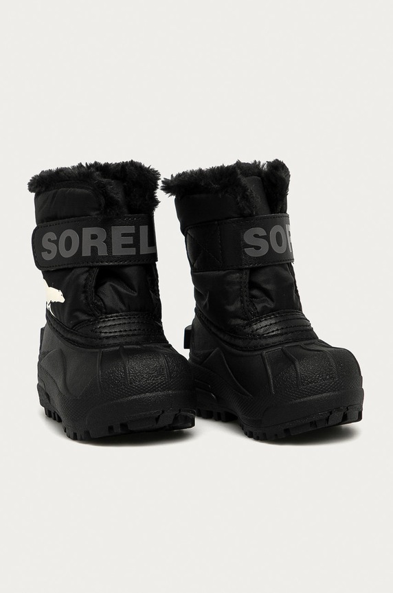 Sorel - Śniegowce dziecięce Snow Commander czarny 1869562.