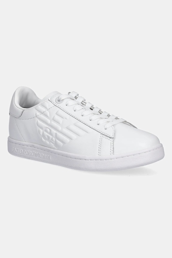 EA7 Emporio Armani - Cipő lapos fehér XCC51.X8X001.D