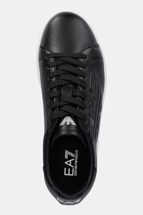 EA7 Emporio Armani scarpe in pelle nero XCC51.X8X001.D