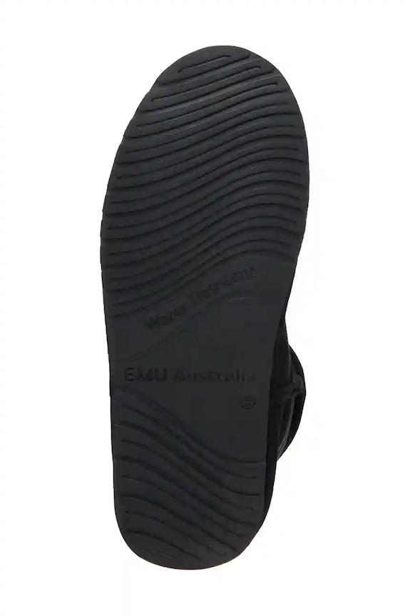 Emu Australia śniegowce zamszowe Platinum Stinger Slim Mini WP20003.Platinum.BLK