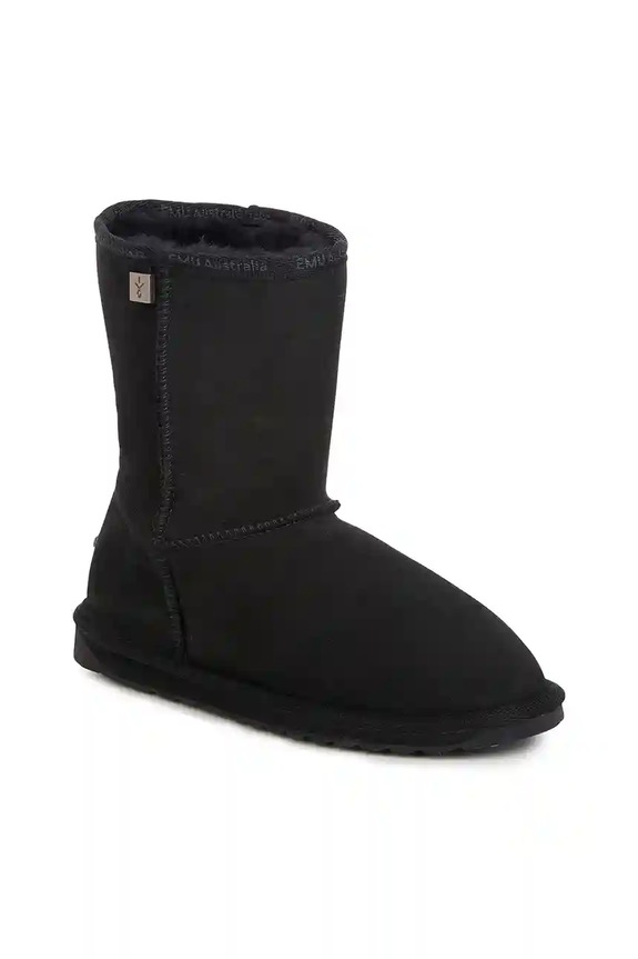 Emu Australia śniegowce Platinum Stinger Slim Lo WP20002.Platinum.BLK czarny AA00