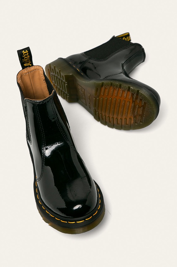 Dr. Martens sztyblety skórzane 2976 czarny DM25278001