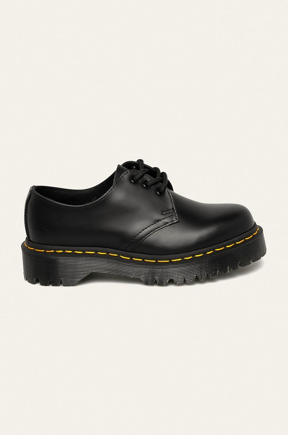 Dr. Martens półbuty skórzane 1461 Bex skóra licowa czarny DM21084001