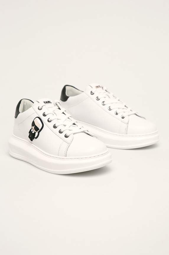 Karl Lagerfeld - Pantofi KL62530 alb SS20