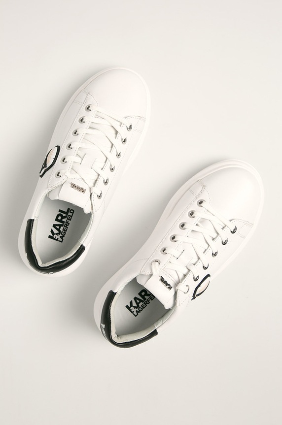 Karl Lagerfeld - Pantofi KL62530 alb