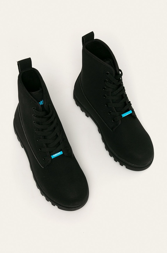 Native - Μποτάκια εργασίας Johnny Treklite 41108330.JOHNNY.TREKLIT μαύρο AW19