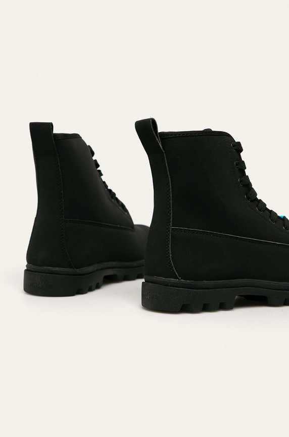 Παπούτσια Native - Μποτάκια εργασίας Johnny Treklite 41108330.JOHNNY.TREKLIT μαύρο