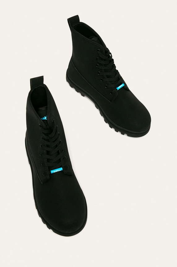 Native - Μποτάκια εργασίας Johnny Treklite 41108330.JOHNNY.TREKLIT μαύρο