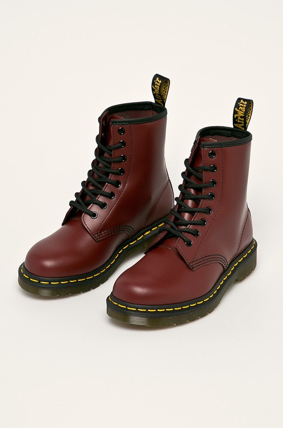 Dr. Martens bőr bakancs 1460 DM11822600 burgundia AA00