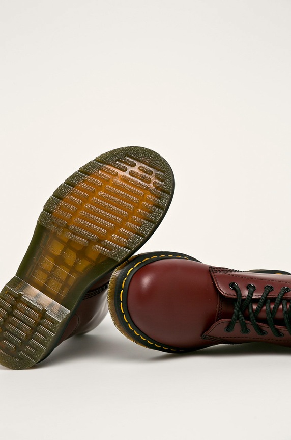 Dr. Martens bőr bakancs 1460 burgundia DM11822600