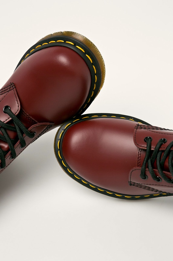 Dr. Martens bőr bakancs 1460 DM11822600 burgundia