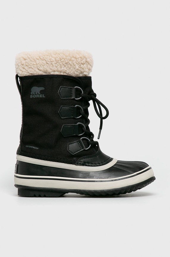 Sorel śniegowce Winter Carnival tekstylny czarny 1855081