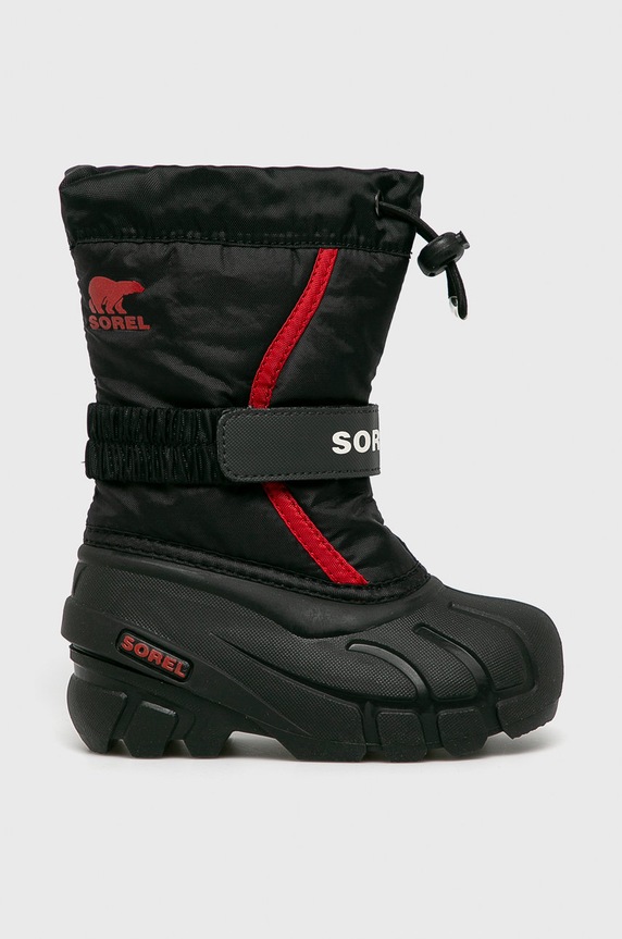 Sorel - Detské topánky Childrens Flurry čierna 1855252