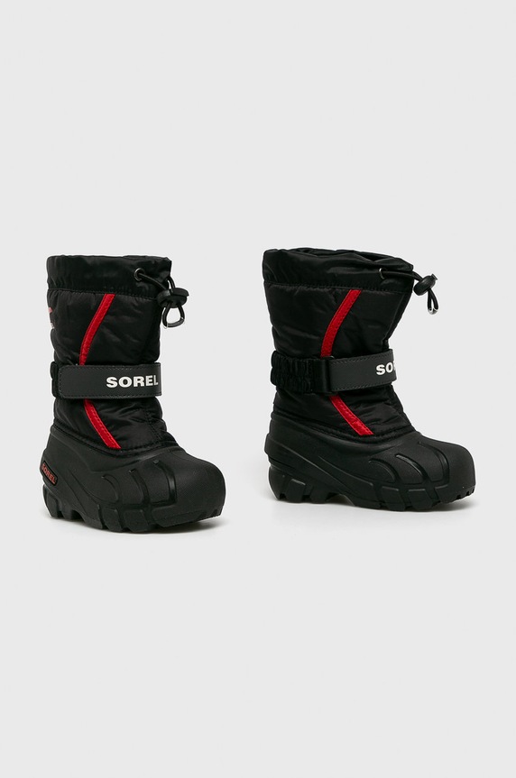 Sorel - Detské topánky Childrens Flurry 1855252 čierna AW23