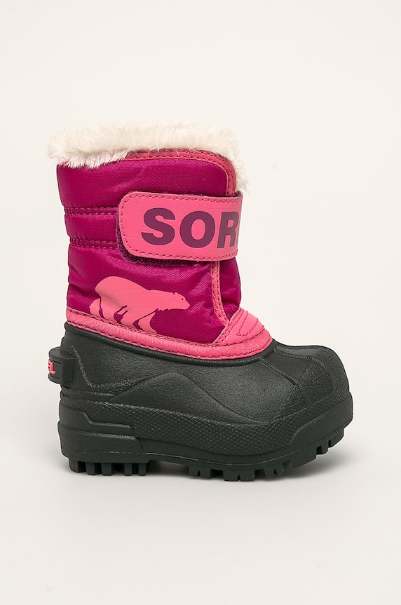Sorel - Cizme de iarna copii Toddler snow Commander roz 1869562